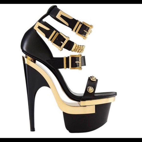 Versace platform heels - Picture 5 of 8